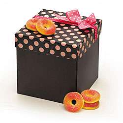 Gummi Peach Rings 1 pound Gift Box  