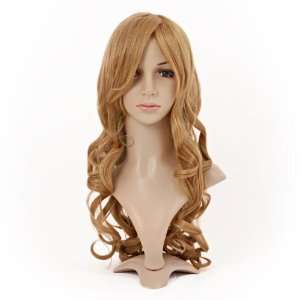  6sense Charm Long Wavy Khaki Hair Synthetic Wig Beauty