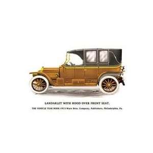  Landaulet w/ Hood Over Front Seat 20x30 poster