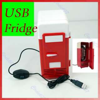Mini USB PC Beverage Powered Drink Cans Cooler Warmer Refrigerator 