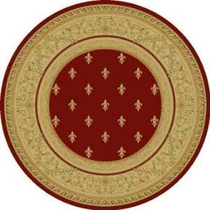  Concord Global Rugs Imperial Collection Fleur De Lys Red 