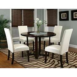 Kemper Ivory Parsons Chairs (Set of 2)  