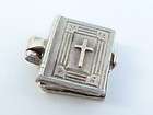 Vintage Rare Sterling Silver Horse Trailer Charm Opens  