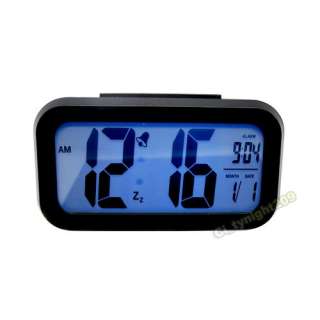 Snooze Light Big Digital LCD Backlight Desk Alarm Clock  