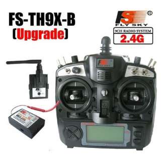 FlySky FS TH9X B 2.4G 9CH Transmitter & Battery & Strap  