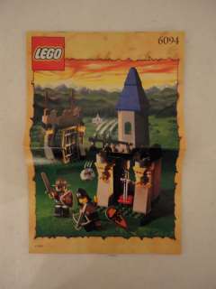 Lego Castle Guarded Treasure Set 6094 INSTRUCTIONS ONLY  