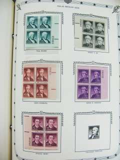 US Stamps Plate Block Collection  