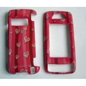   Heart Candy Stripe Design Voyager Vx10000 Cell Phone Case Electronics