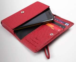  pouch color red pocket 1 phone pocket 3 card pocket 1 money pocket 