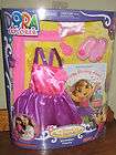 Fisher Price Dora The Explorer Doll Dress Up Collection Birthday 