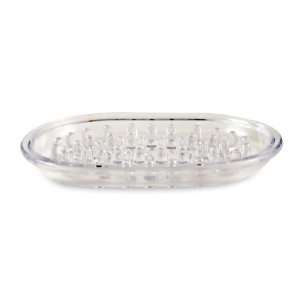  Soap Saver Dish Clear Round soap dish by InterDesign 