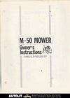 1968 Bush Hog M50 Lawn & Garden Tractor Lawn Mower Owners Manual