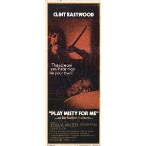  Play Misty for Me Movie Poster (14 x 36 Inches   36cm x 