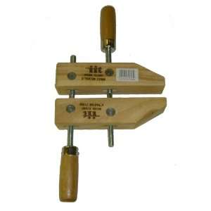  IIT 6 Adjustable Woodworking Screw Clamp, Solid Hardwood 