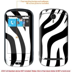   Skin STICKER for AT&T LG Quantum case cover Quantum 154 Electronics