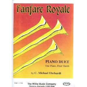  Fanfare Royale One Piano, Four Hands (Piano Duet, WMCo 