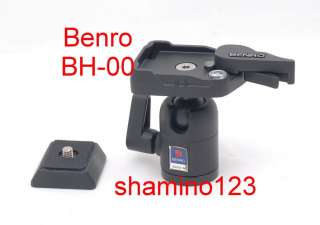 he Benro BH 00 Ball Head light weight with high loading ability 