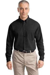 NEW Port Authority Long Sleeve Cotton Twill Shirt.S634  