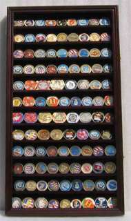 108 Coins / Casino Chip Display Case Cabinet, Coin/Chip  