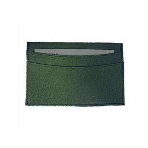    Forest Green Goat Leather Slim Business Card Case
