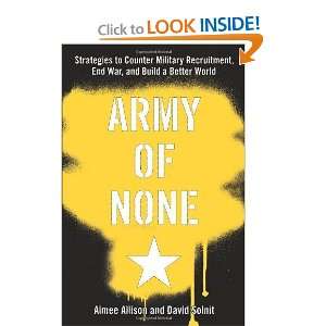  Army of None Strategies to Counter Military Recruitment 