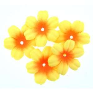 Buttercup Flower Head in Yellow/Orange   30 Pieces