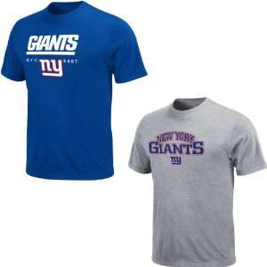  NFL New York Giants Big & Tall Short Sleeve T Shirt Combo 