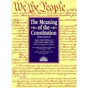  Meaning of the Constitution, The [Paperback] Angela 