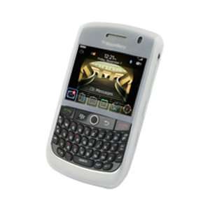    Silicone Case (white) for BLACKBERRY 8900 javelin Electronics