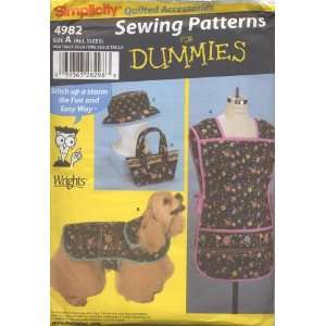   Accessories #4982   Sewing Patterns for Dummies Arts, Crafts & Sewing