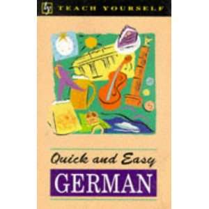  Teach Yourself Quick and Easy German (9780340387658 