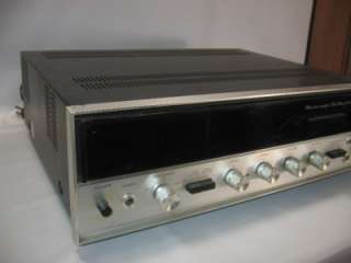   Solid State Stereo Receiver Tuner Amplifier Amp Retro AM FM  
