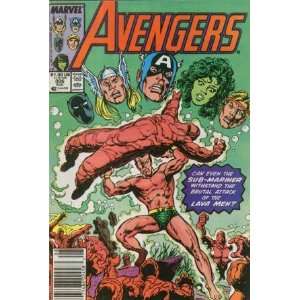  Avengers #306 Lava Men Appearance Byrne Books
