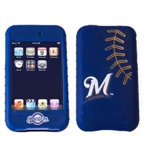  MLB Milwaukee Brewers Cashmere Silicone Ipod Touch 2G Case 