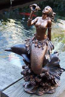 yard art theme mermaid statuary product type sculptures and statues 