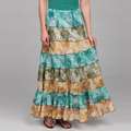Lola P Womens Tie Dye Tier Skirt Was $44.99 