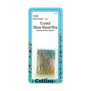   Glass Head Pins Size 30 100/Pkg C124; 2 Items/Order