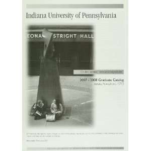    Graduate Catalog Indiana University Of Pennsylvania Books