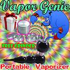 vaporgenie classic portable vaporizer vapor genie black with free 4pc