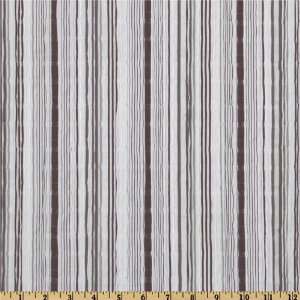  44 Wide Smocked Shirting Stripe Brown Fabric By The Yard 