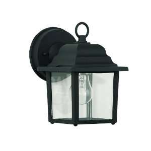   Exterior 6 1 Light Wall Sconce in Black 07067 BLK