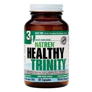  Healthy Trinity, Dairy Free, 60 Capsules, Natren Health 