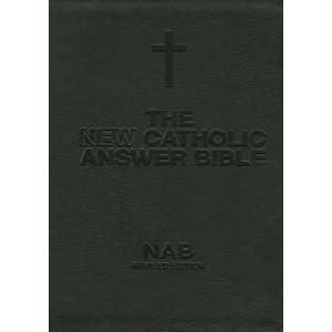 New Catholic Answer Bible NABRE Librosario [Leather Bound 