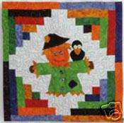 Scarecrow Wall Hanging or Pillow Top Quilt Pattern  