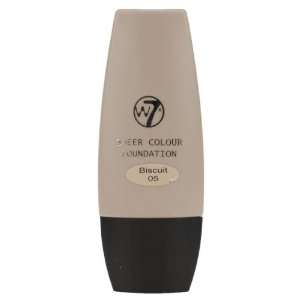  W7 Sheer Colour Foundation   05 Biscuit Beauty