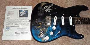 Ozzy Osbourne Signed Custom Airbrushed Guitar JSA LOA X07034  