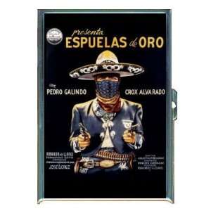 PEDRO GALINDO MEXICAN CINEMA BANDITO ID Holder Cigarette Case Wallet 