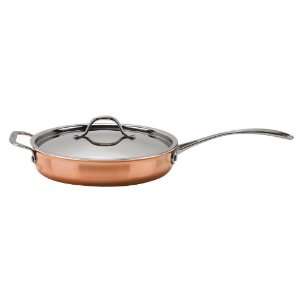  Le Cuivre Copper Try Ply 11 Inch Sautepan with Lid 