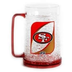  San Francisco 49ers Crystal Freezer Mug Set of 4 