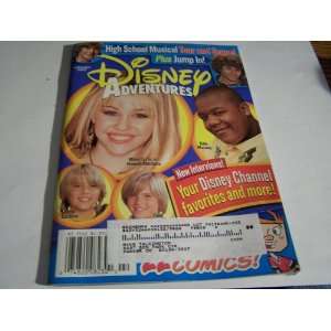   Disney Adventures February 2007 High School Musical Tiour & Sequel